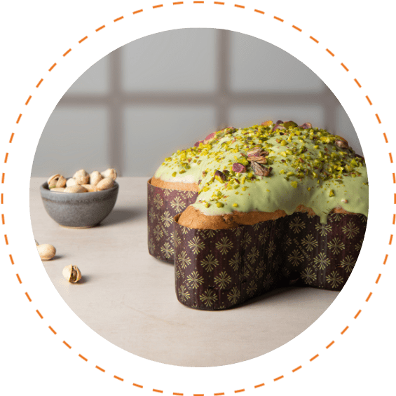Colomba al pistacchio - Pasticceria Milano